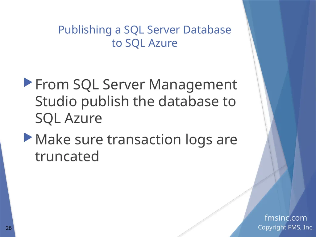 Microsoft Access Database Evolution from the - slide 26 of 41
