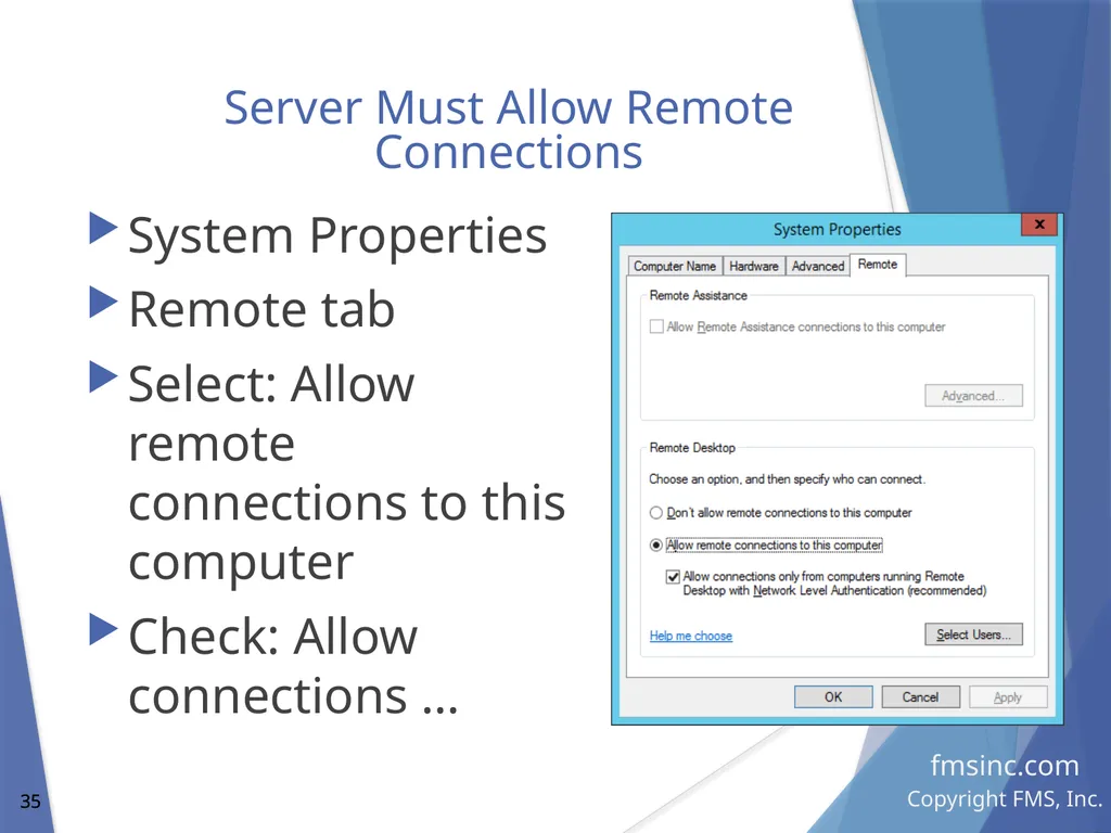 Microsoft Access Database Evolution from the - slide 35 of 41