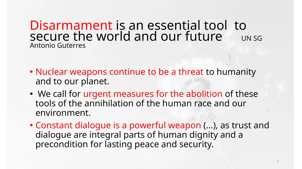 Nuclear Weapons Production, Control and Threat - slide 3 of 12