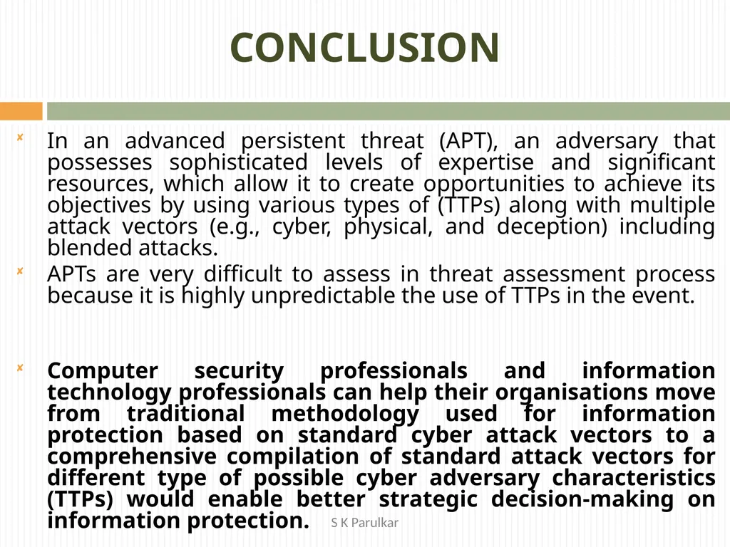 Methodologies and approaches useful for Cyber - slide 16 of 17
