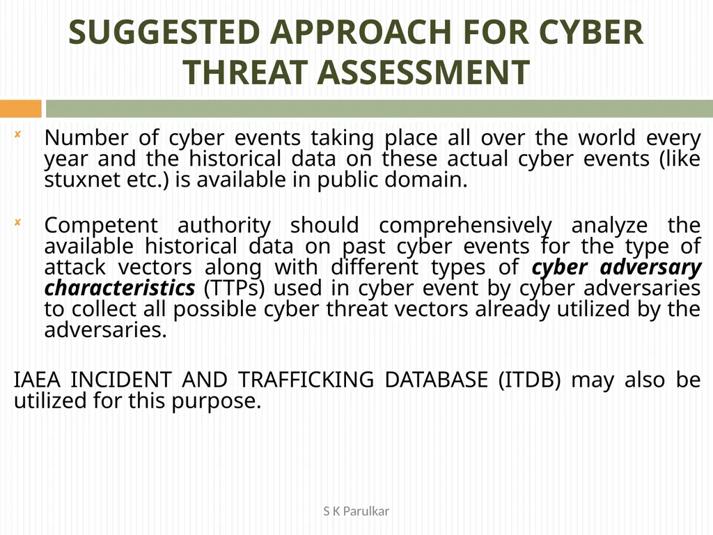 Methodologies and approaches useful for Cyber - slide 7 of 17
