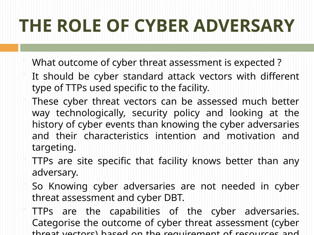 Methodologies and approaches useful for Cyber - slide 12 of 17