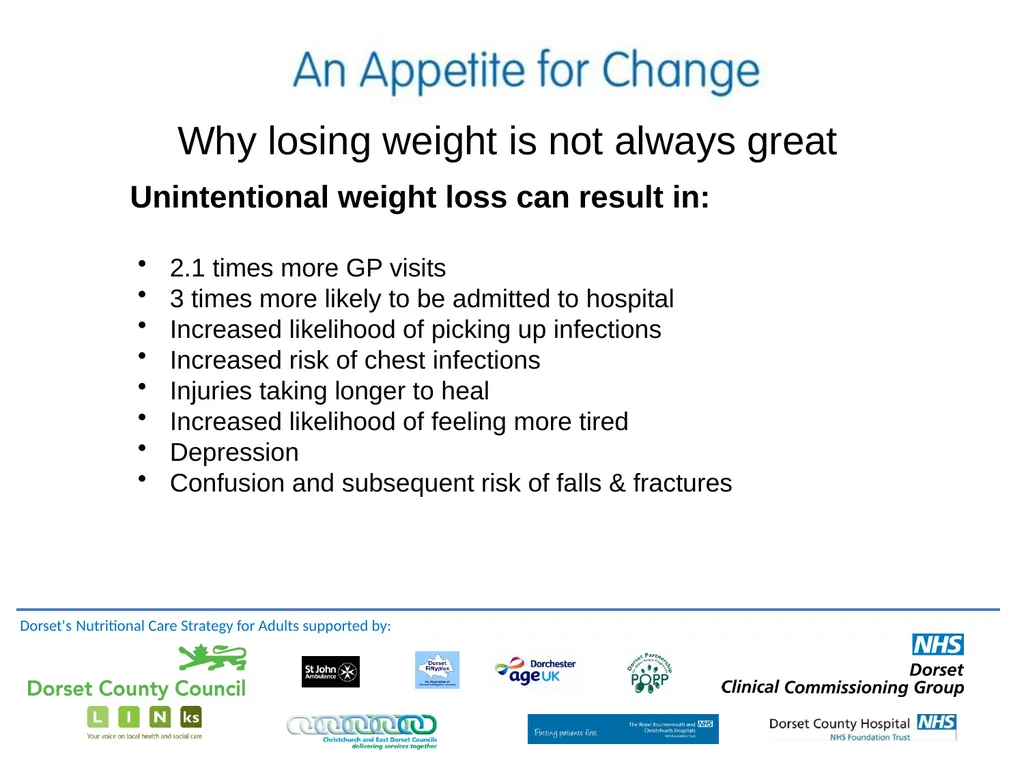 “Losing Weight is not Always Great” Raising - slide 5 of 11