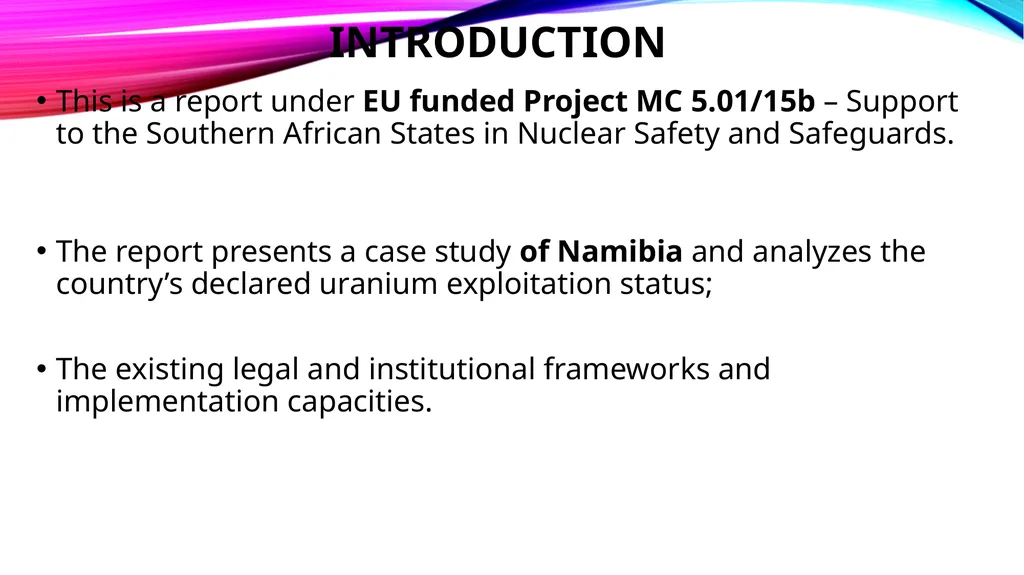 NUCLEAR SAFETY, SECURITY AND SAFEGUARDS IN THE - slide 2 of 29