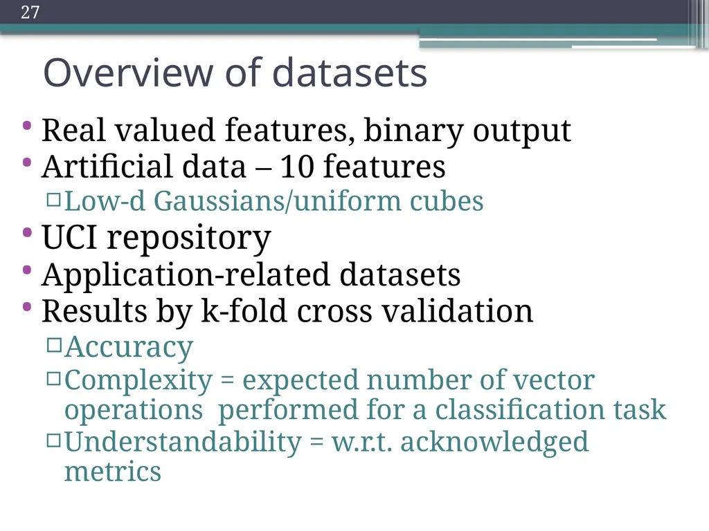 Trade-offs in Explanatory Model Learning DCAP - slide 27 of 53
