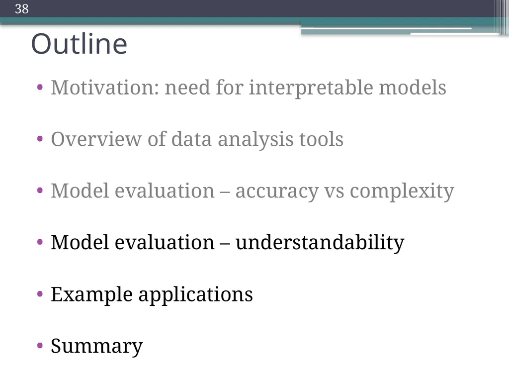 Trade-offs in Explanatory Model Learning DCAP - slide 37 of 53