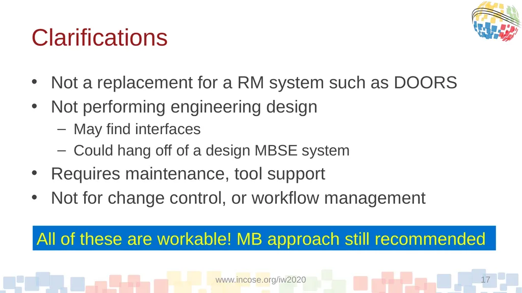 A Proposed Model-Based Approach To Qualification - slide 17 of 20