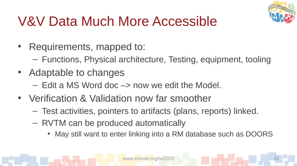 A Proposed Model-Based Approach To Qualification - slide 16 of 20