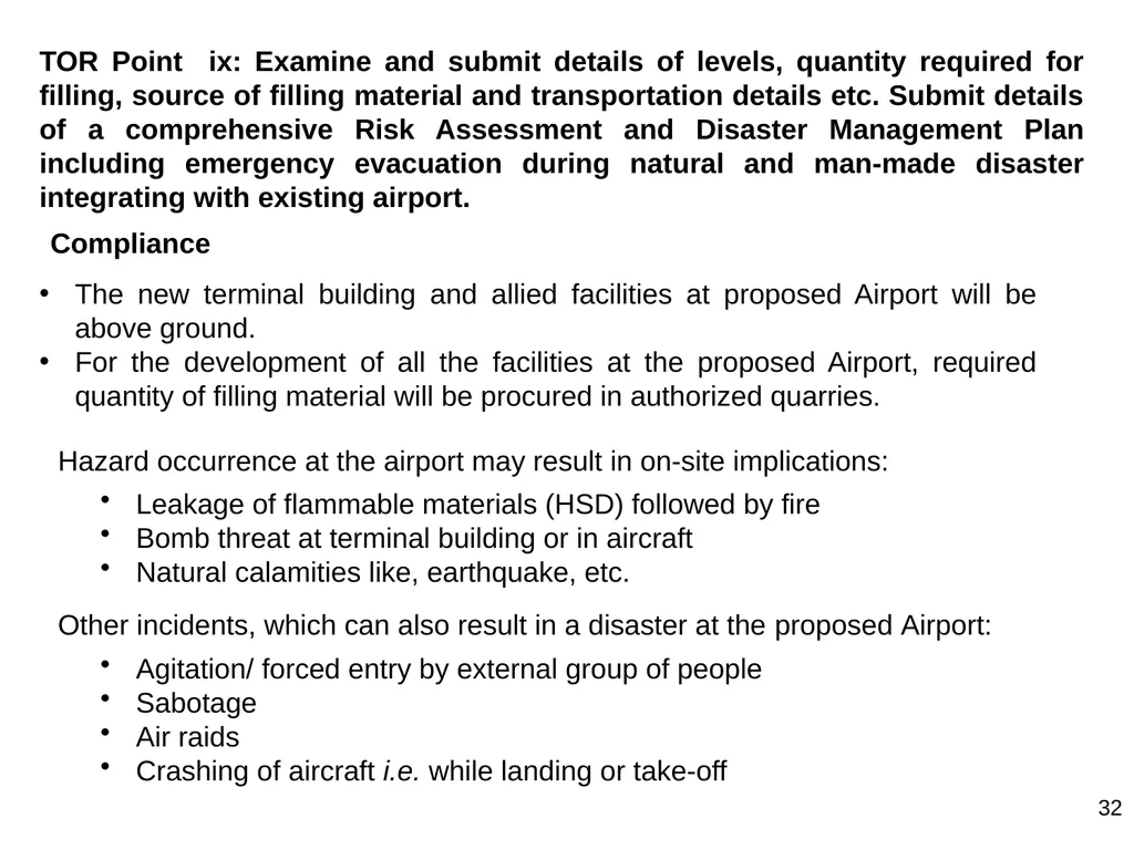 Development of Maryada Purushottam Shriram Airport - slide 32 of 56