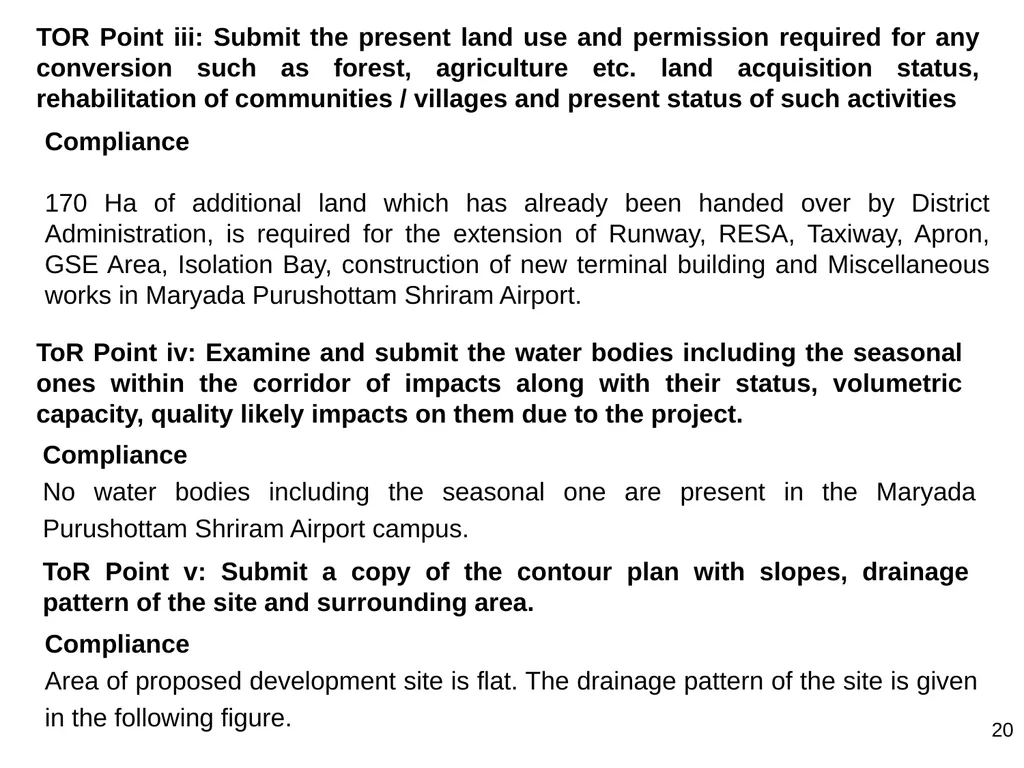 Development of Maryada Purushottam Shriram Airport - slide 20 of 56