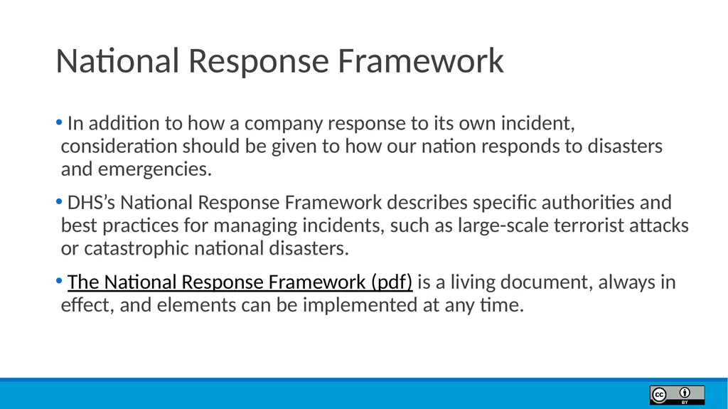 Module 9 Incident Response Lesson Objectives 9.1 - slide 34 of 39