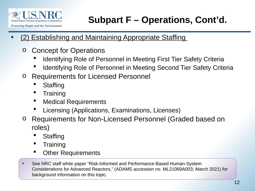 April 22, 2021 1 Advisory Committee on Reactor - slide 12 of 80