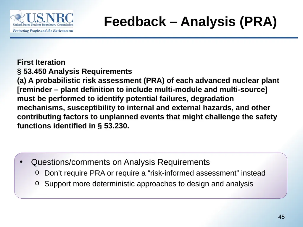 April 22, 2021 1 Advisory Committee on Reactor - slide 45 of 80