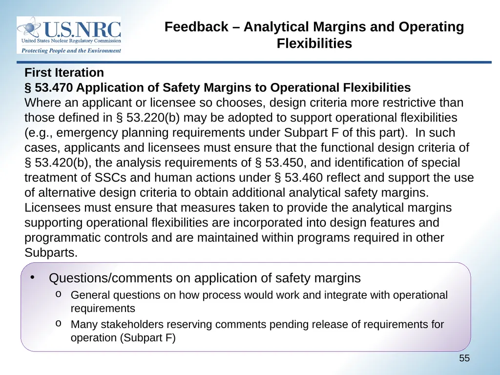 April 22, 2021 1 Advisory Committee on Reactor - slide 55 of 80