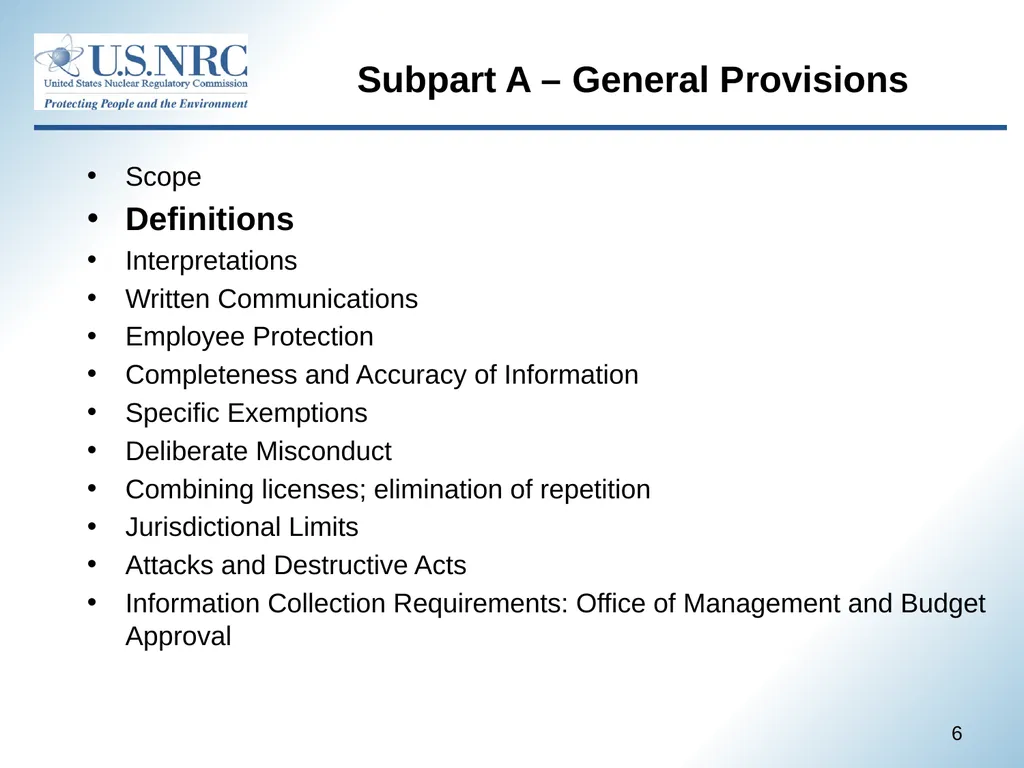 April 22, 2021 1 Advisory Committee on Reactor - slide 6 of 80