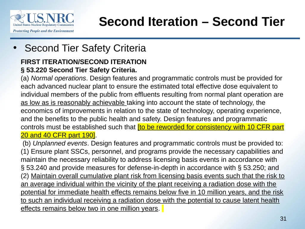 April 22, 2021 1 Advisory Committee on Reactor - slide 31 of 80