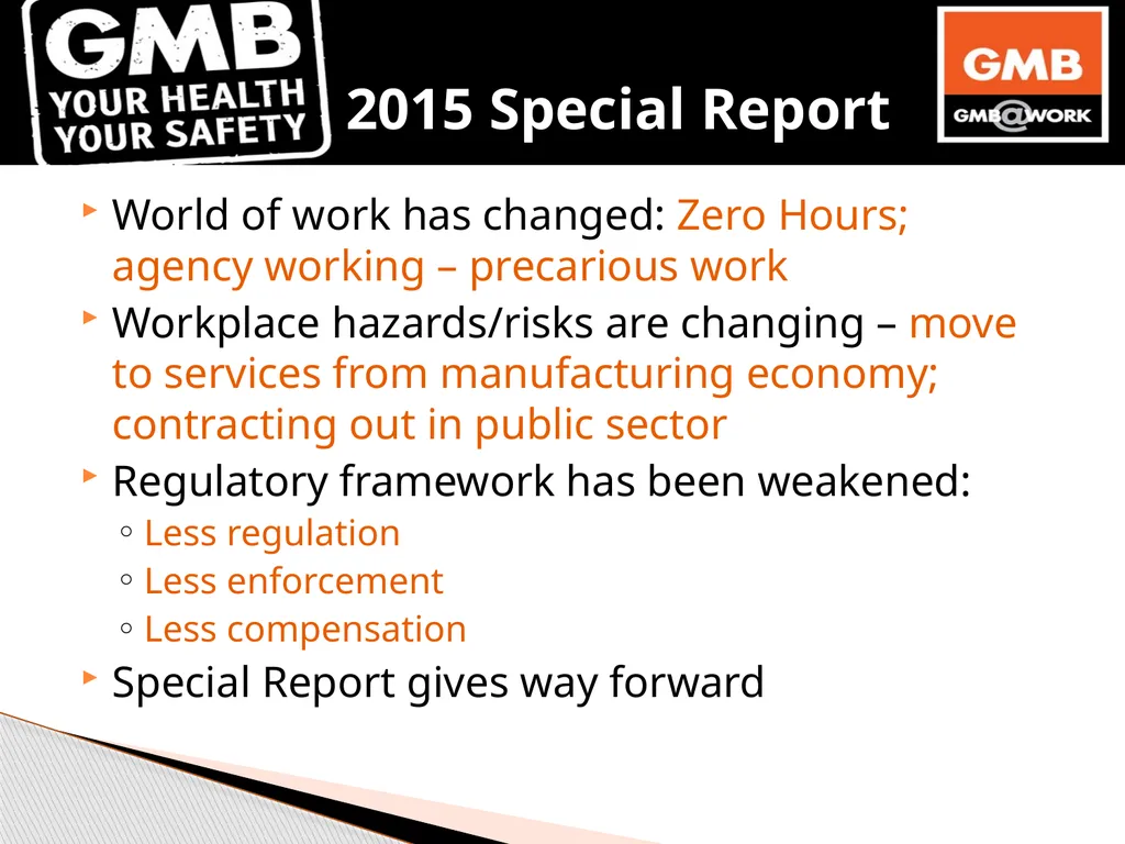 Dan Shears GMB National H&S Department 8th April - slide 19 of 34