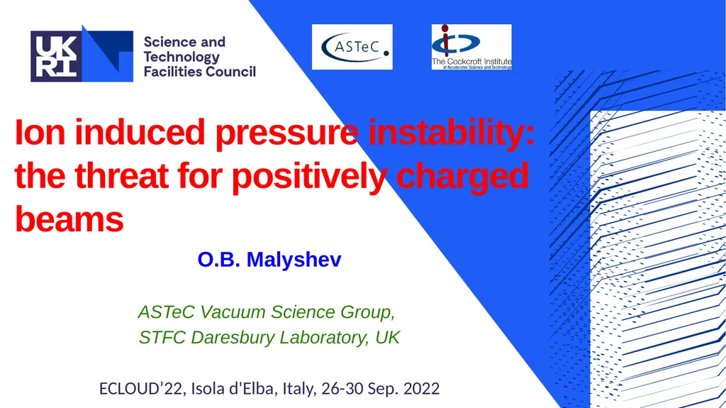 Ion induced pressure instability: the threat for