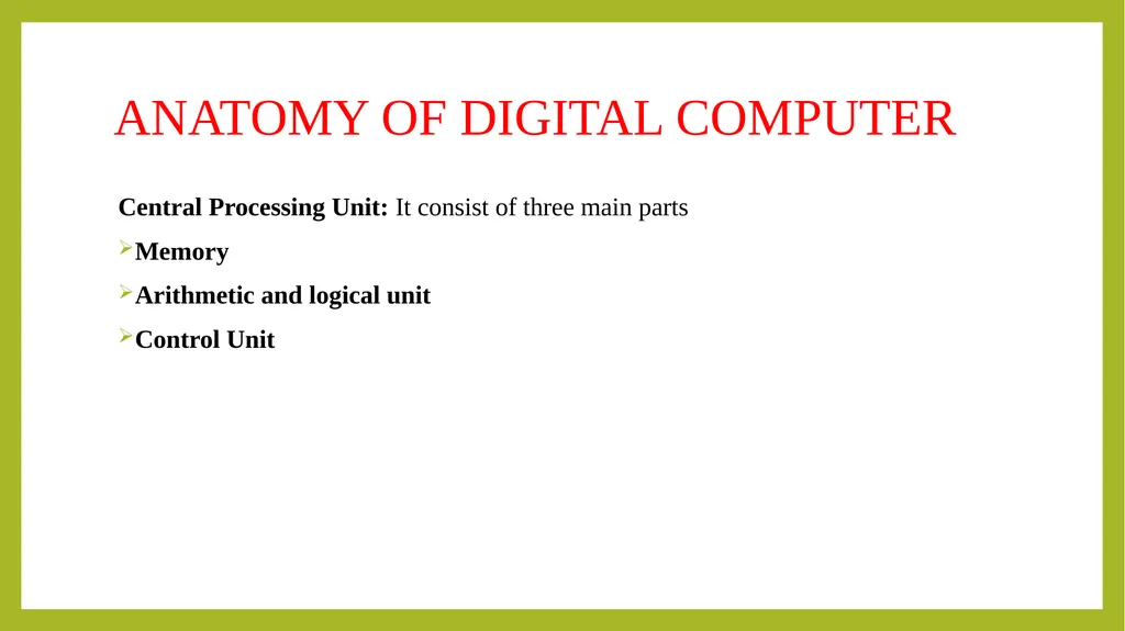 FUNDAMENTALS OF INFORMATION TECHNOLOGY - slide 15 of 81