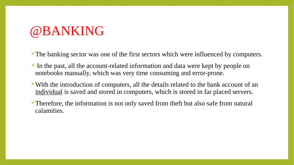 FUNDAMENTALS OF INFORMATION TECHNOLOGY - slide 76 of 81