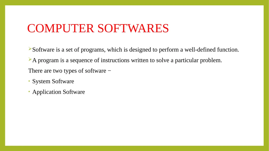 FUNDAMENTALS OF INFORMATION TECHNOLOGY - slide 35 of 81