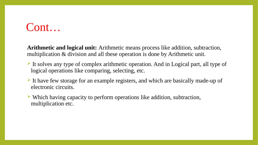 FUNDAMENTALS OF INFORMATION TECHNOLOGY - slide 18 of 81