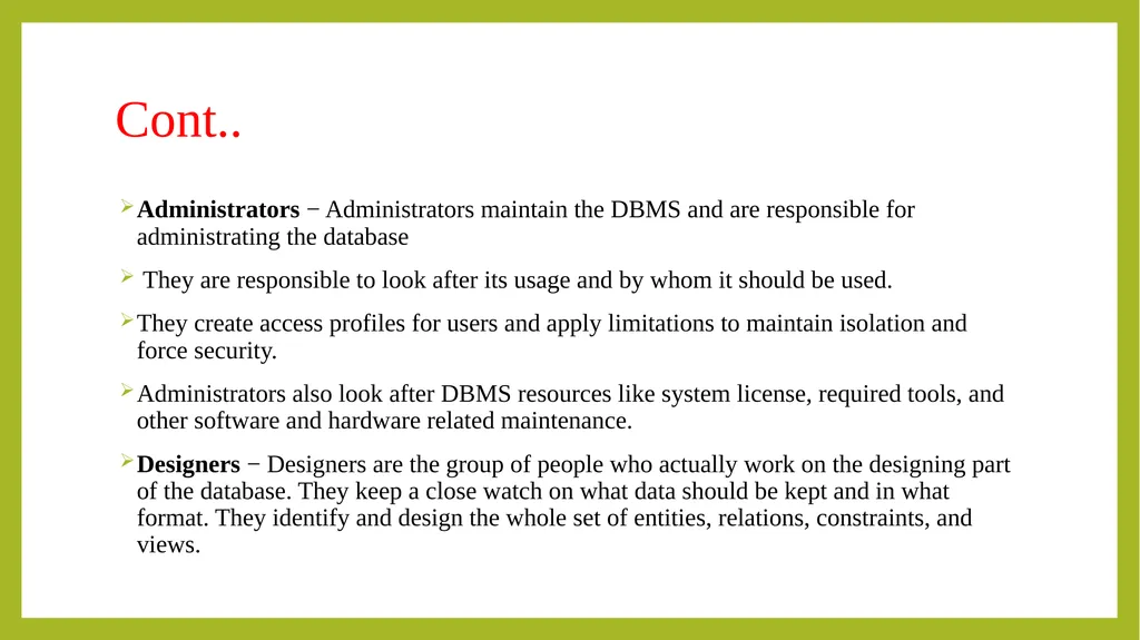FUNDAMENTALS OF INFORMATION TECHNOLOGY - slide 49 of 81