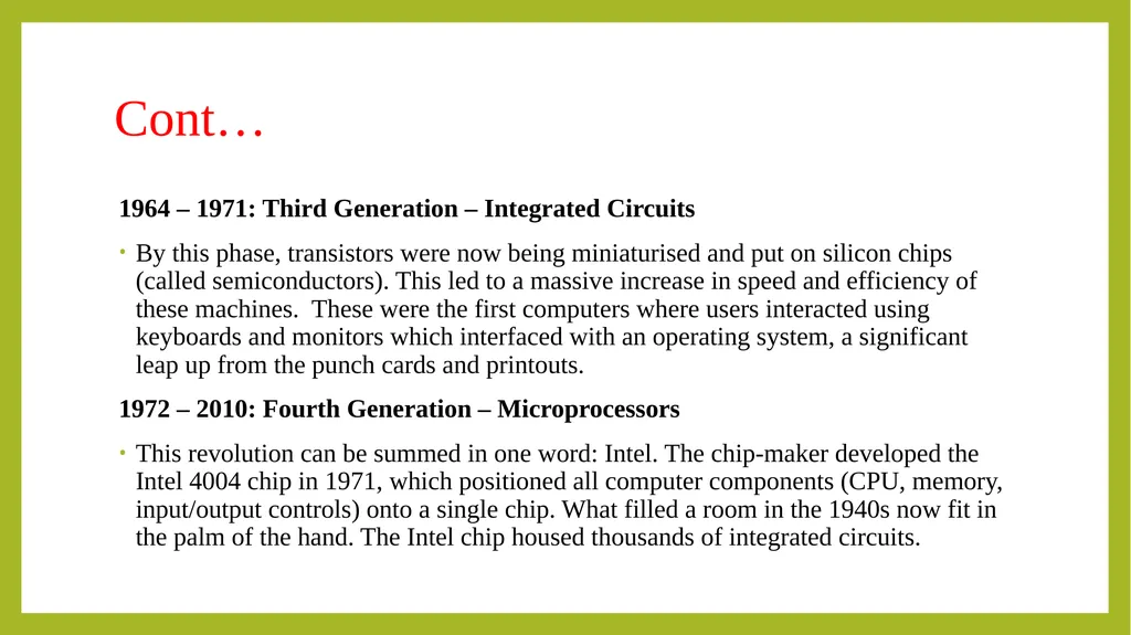 FUNDAMENTALS OF INFORMATION TECHNOLOGY - slide 8 of 81