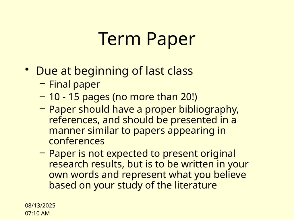 10/4/10 11:00 Lecture 1: Overview James Hook CS - slide 8 of 77