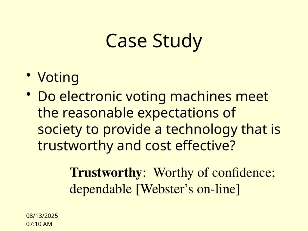 10/4/10 11:00 Lecture 1: Overview James Hook CS - slide 28 of 77
