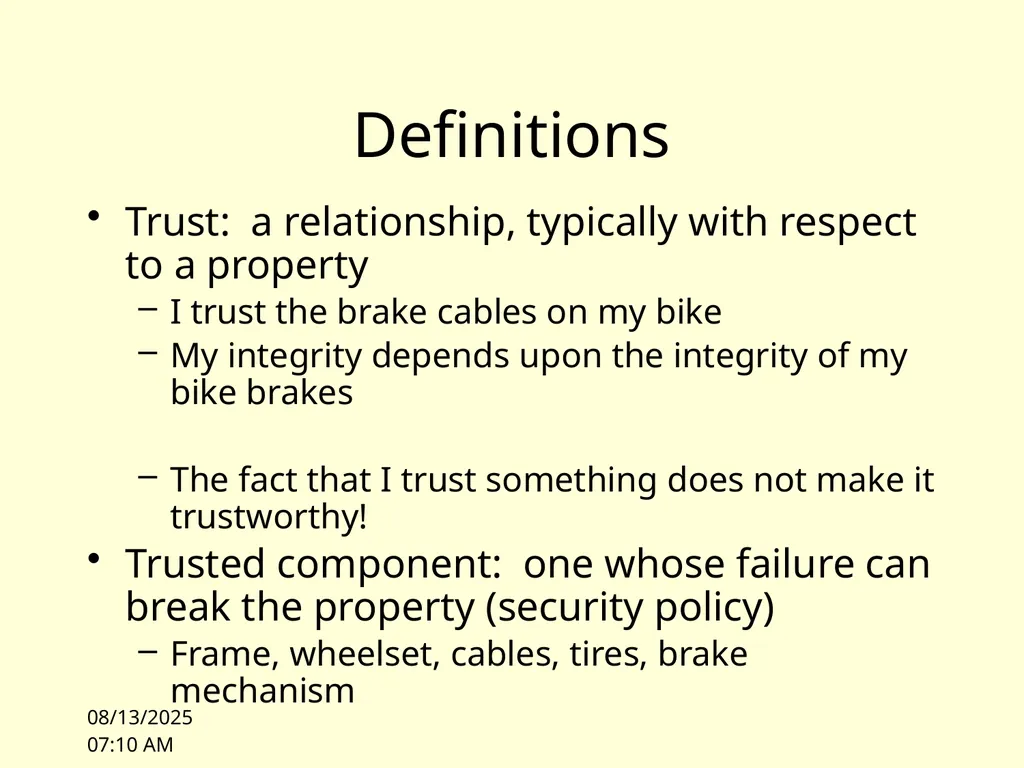 10/4/10 11:00 Lecture 1: Overview James Hook CS - slide 59 of 77