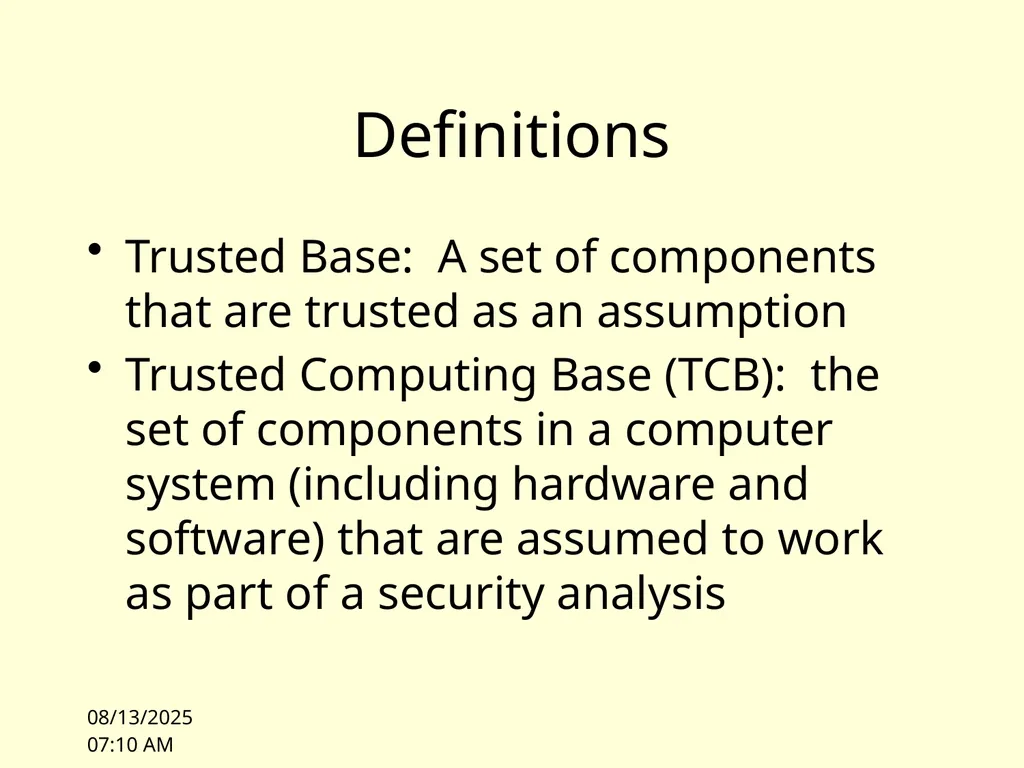 10/4/10 11:00 Lecture 1: Overview James Hook CS - slide 61 of 77