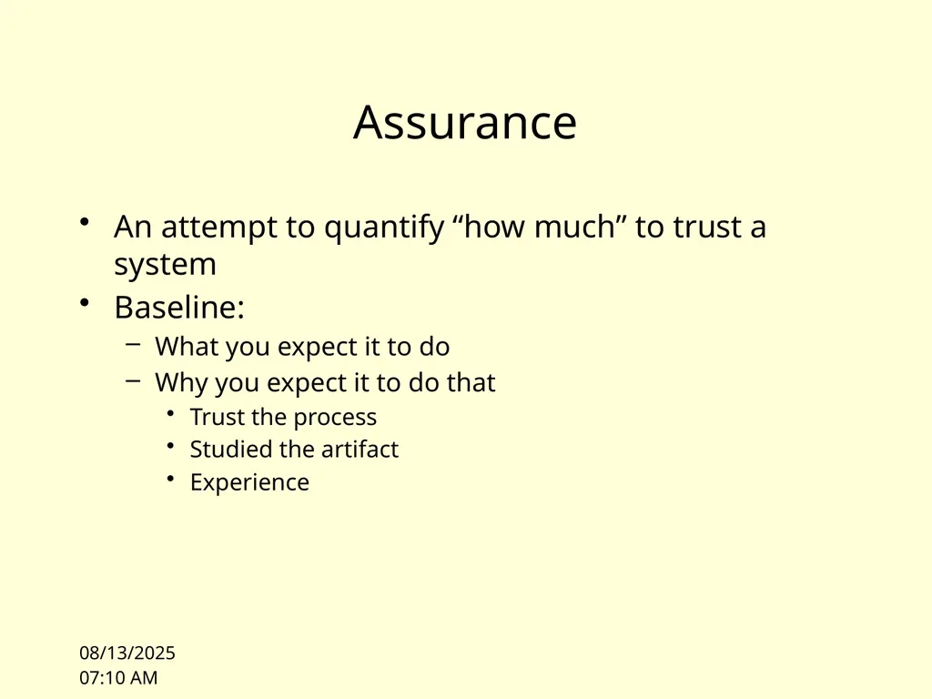 10/4/10 11:00 Lecture 1: Overview James Hook CS - slide 68 of 77