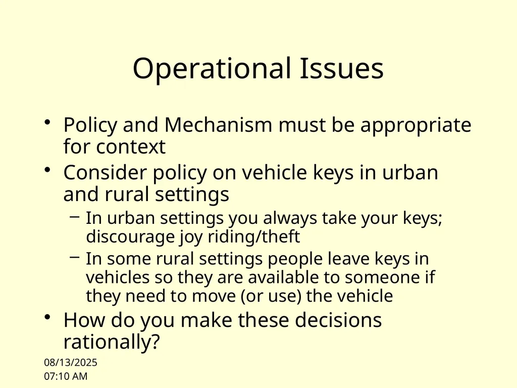 10/4/10 11:00 Lecture 1: Overview James Hook CS - slide 71 of 77