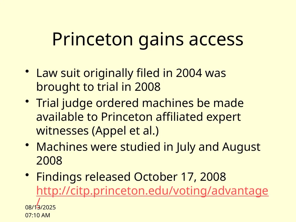 10/4/10 11:00 Lecture 1: Overview James Hook CS - slide 36 of 77