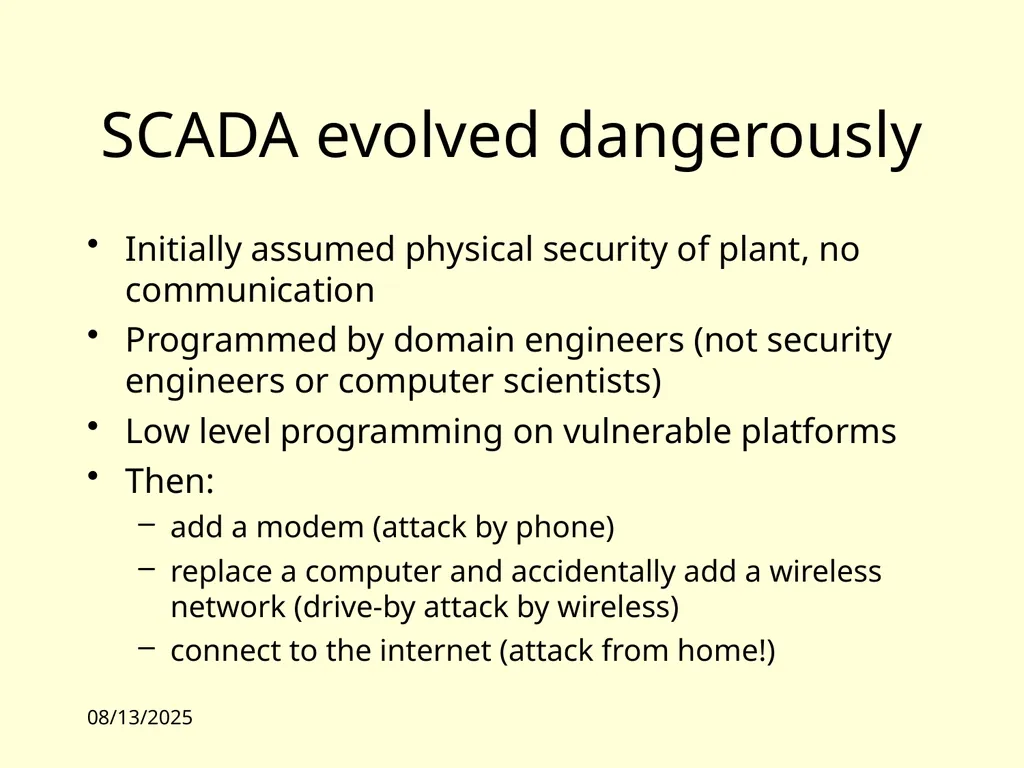 10/4/10 11:00 Lecture 1: Overview James Hook CS - slide 21 of 77