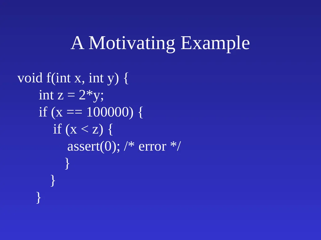 Automatic Software Verification Instructor: Mooly - slide 22 of 49