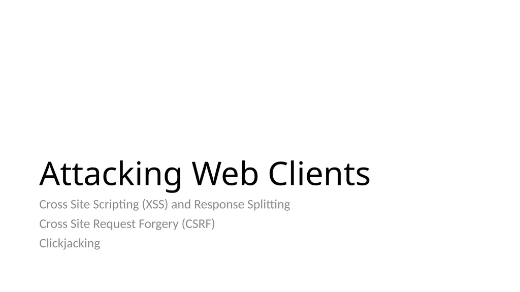 CS 4740/6740 Network Security Lecture 9: The Web - slide 42 of 163