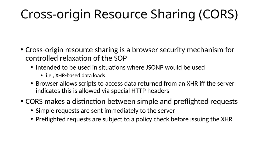 CS 4740/6740 Network Security Lecture 9: The Web - slide 144 of 163