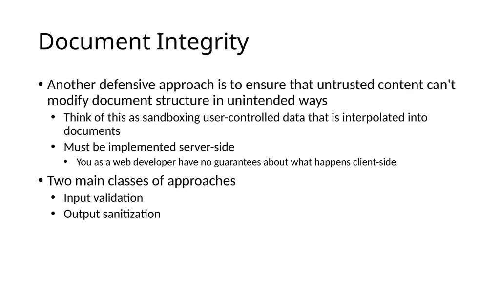 CS 4740/6740 Network Security Lecture 9: The Web - slide 63 of 163