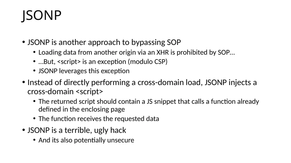 CS 4740/6740 Network Security Lecture 9: The Web - slide 140 of 163