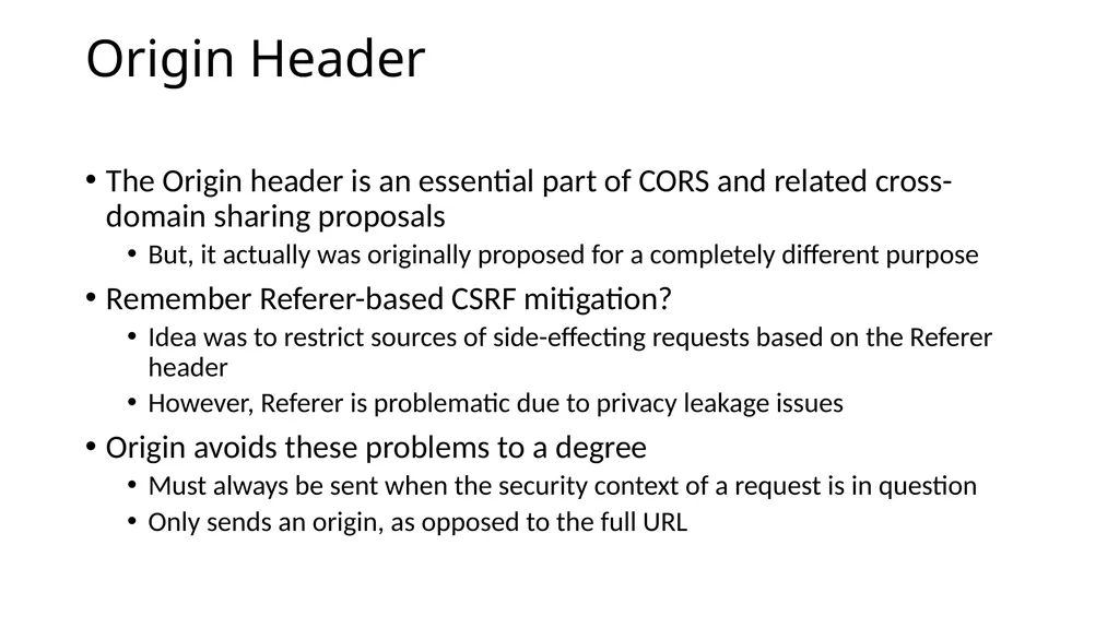 CS 4740/6740 Network Security Lecture 9: The Web - slide 147 of 163