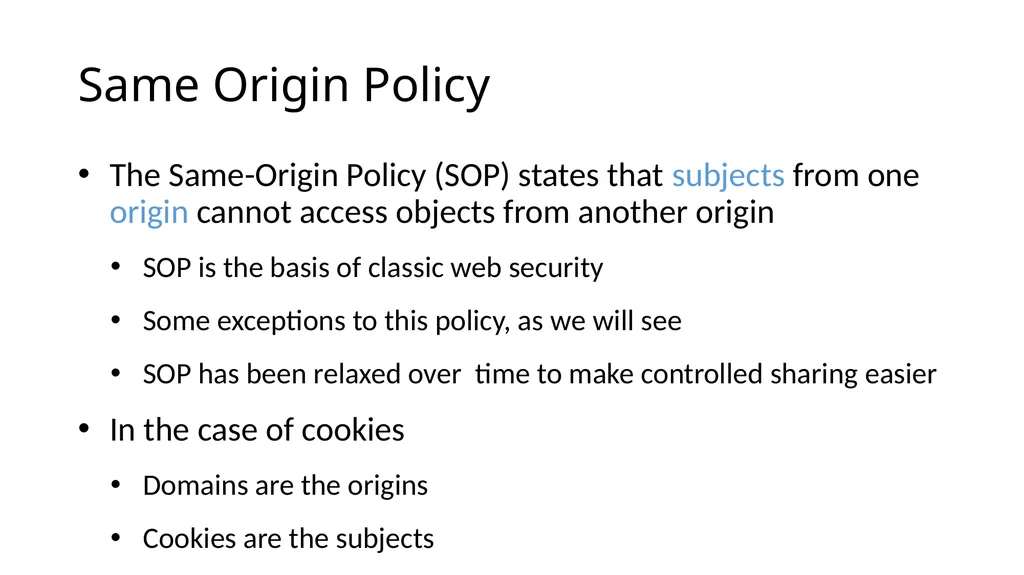 CS 4740/6740 Network Security Lecture 9: The Web - slide 21 of 163