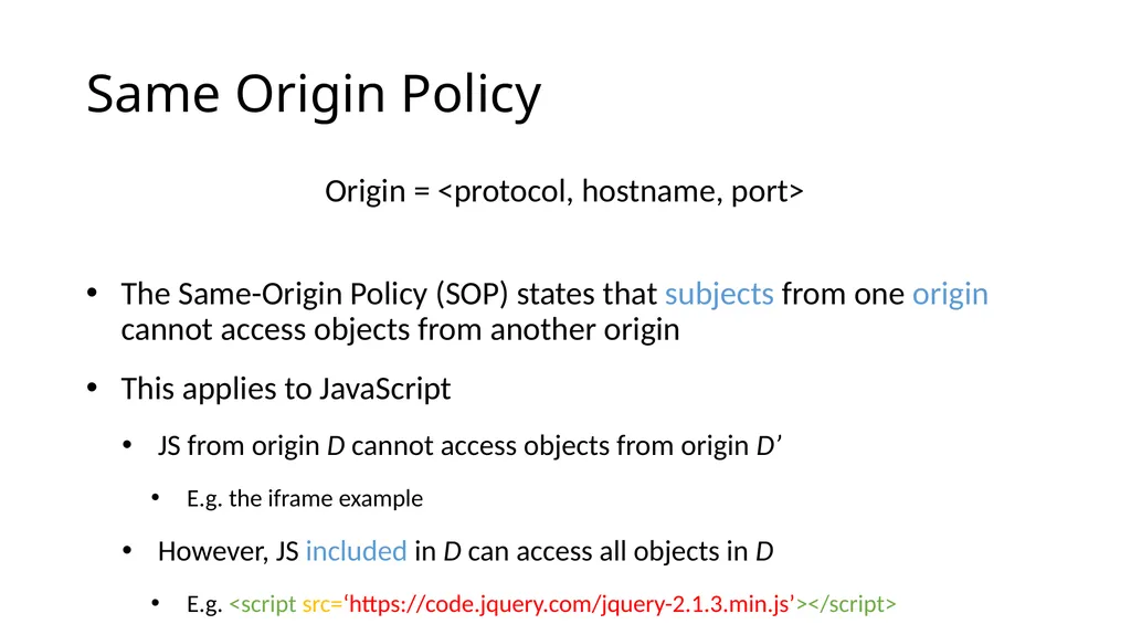 CS 4740/6740 Network Security Lecture 9: The Web - slide 30 of 163
