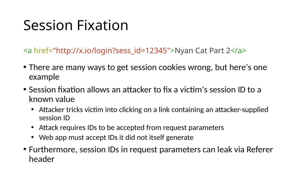 CS 4740/6740 Network Security Lecture 9: The Web - slide 81 of 163