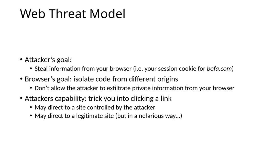 CS 4740/6740 Network Security Lecture 9: The Web - slide 44 of 163