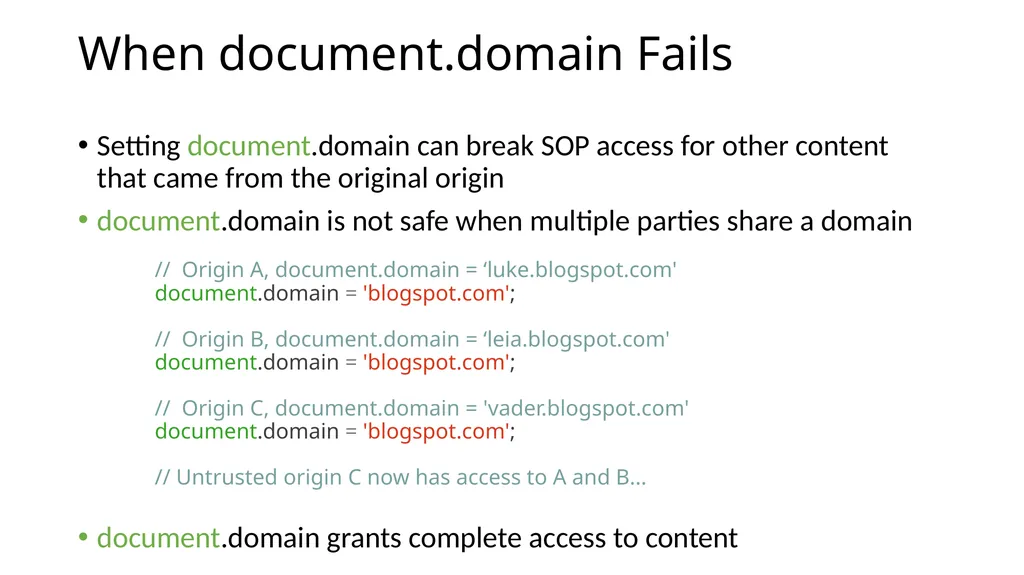 CS 4740/6740 Network Security Lecture 9: The Web - slide 130 of 163