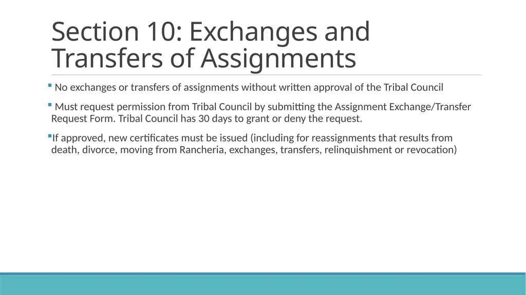 DRAFT Assignment Ordinance Highlights Community - slide 22 of 28