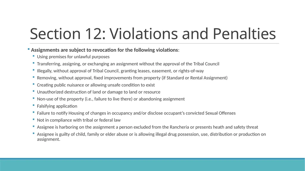 DRAFT Assignment Ordinance Highlights Community - slide 24 of 28